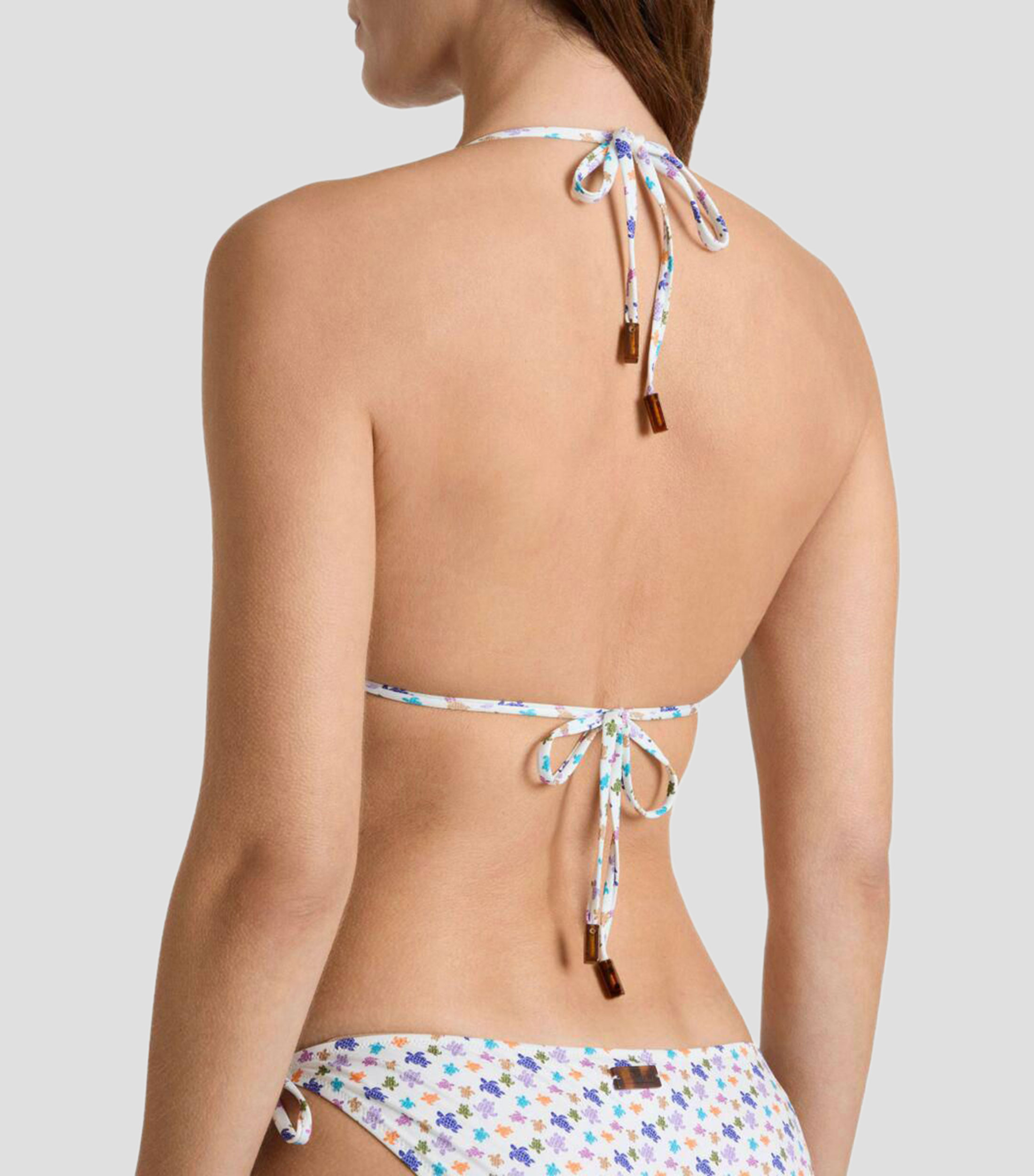 Bikini top estampado Mujer